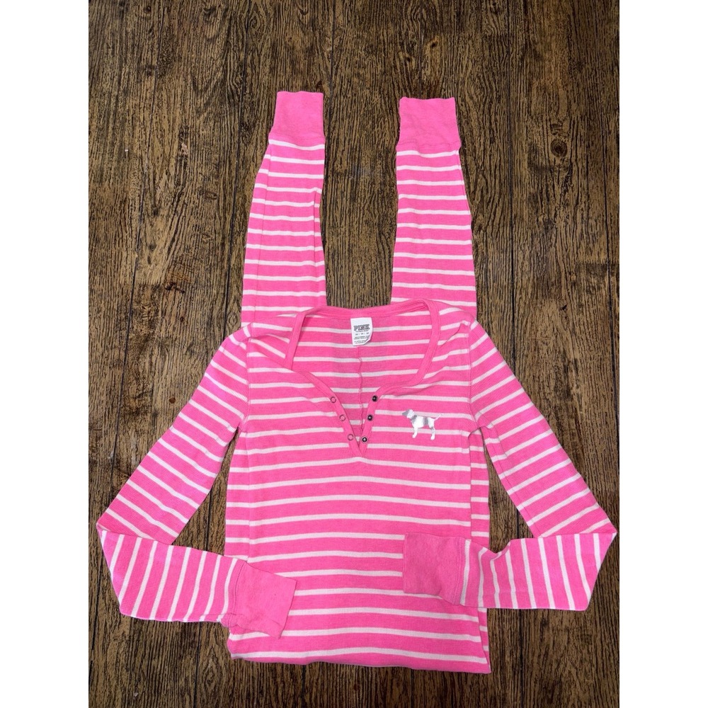 y2k pink vs one piece pajama pink XS